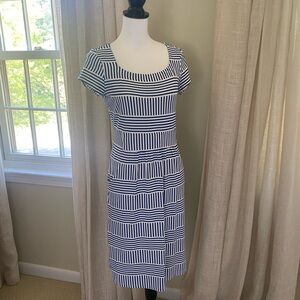 J McLaughlin Catalina Sheath Dress, Emma Square Neck, Small